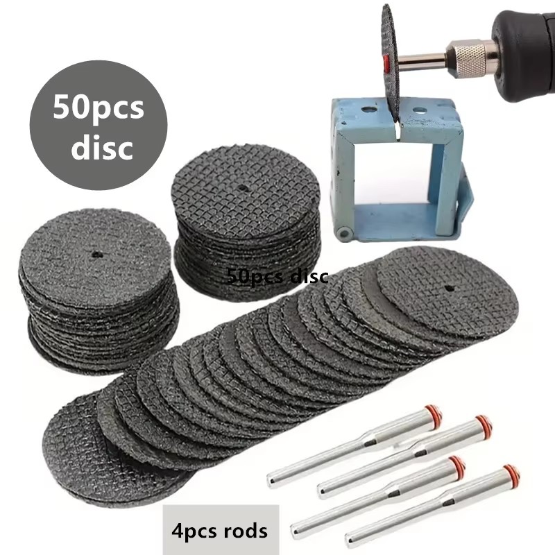 Cordless Rotary Tool Kit Accessories - 50 peças de discos de corte