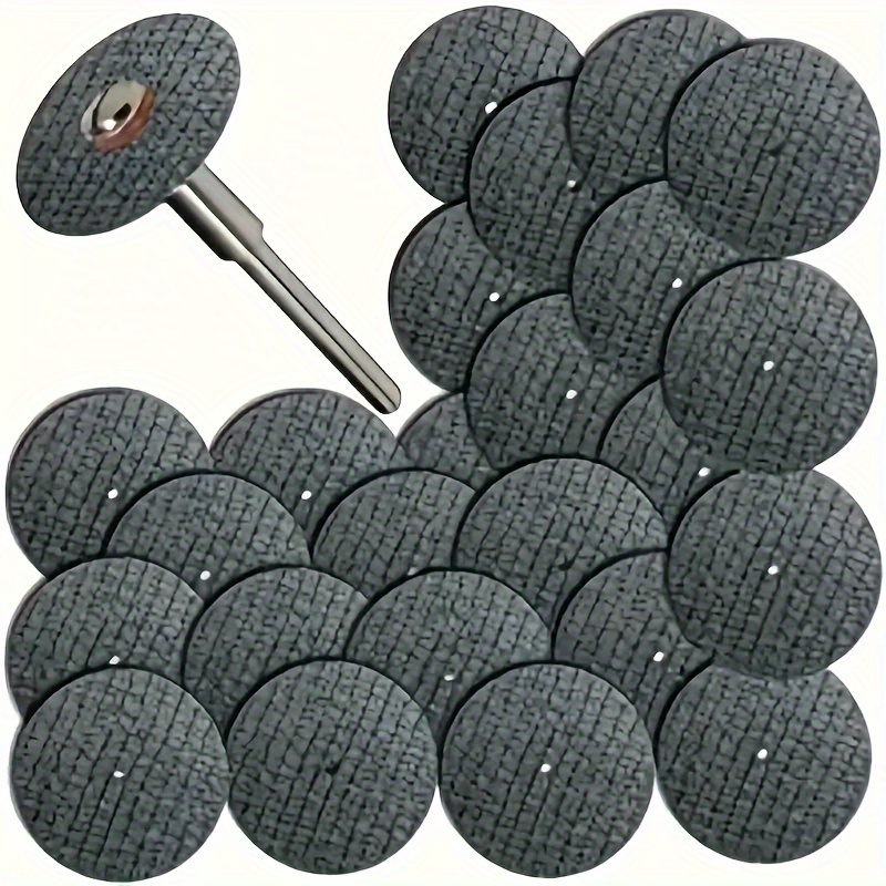 Cordless Rotary Tool Kit Accessories - Disco De Corte Abrasivo Com Mandris,