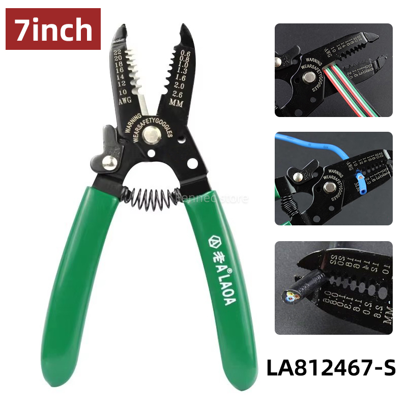 Automatic Wire Stripper Cutter - Laoa alicate de descascamento de fio