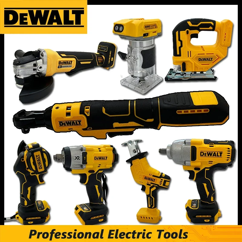 Brushless Angle Grinder Battery Powered - Ferramentas Elétricas Multifuncionais DeWalt: Esmerilhadeira Sem