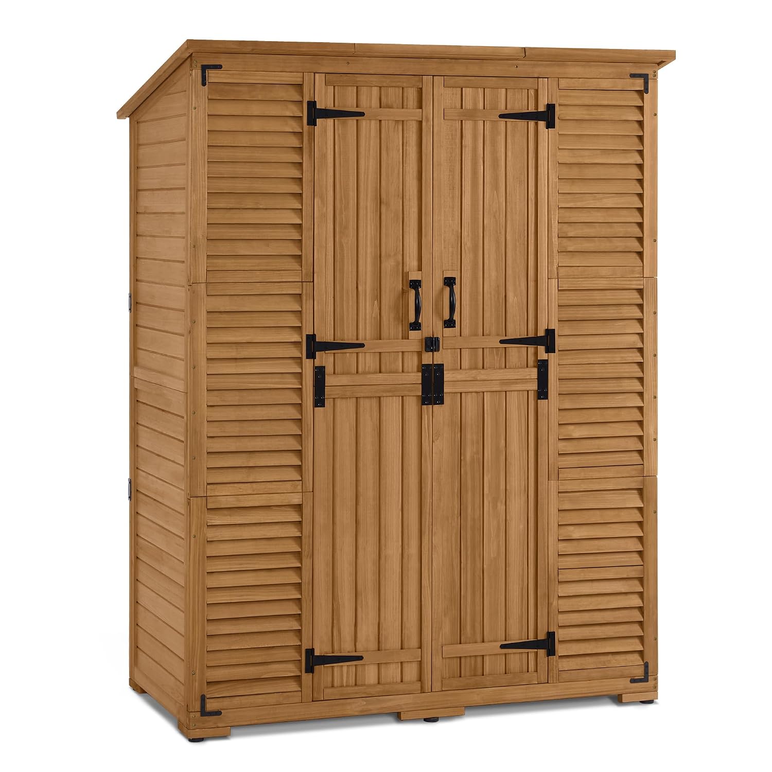 Garden Tools - Armário de Armazenamento Externo com Prateleiras
