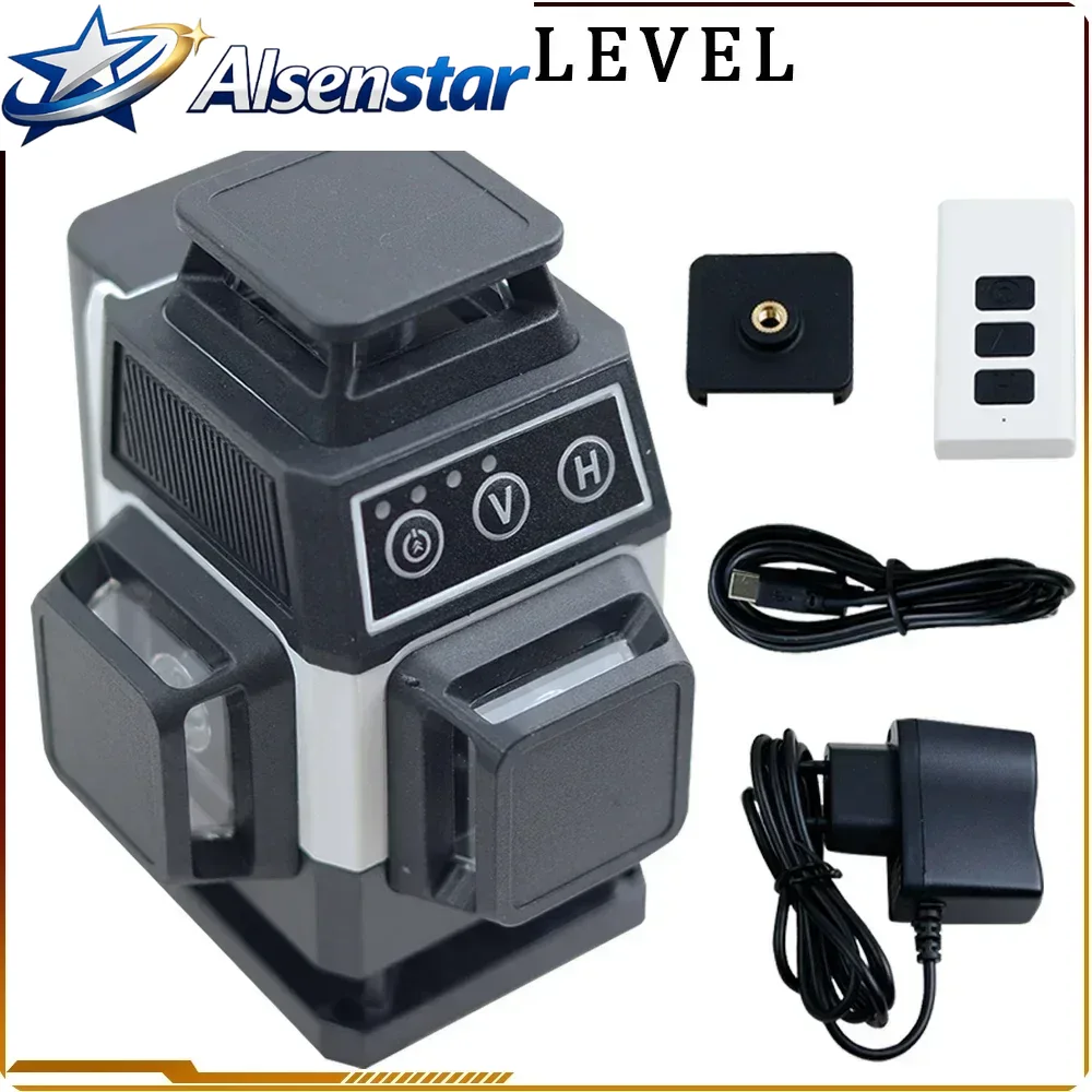 Nível a laser de 16 linhas, au - Laser Level 16 Lines 4D Green avaliação e preço
