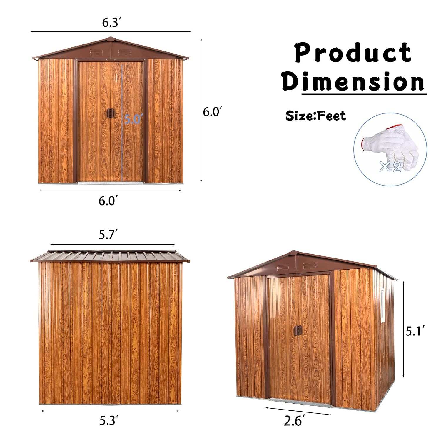 Galpão de Armazenamento Extern - Garden Tools avaliação e preço
