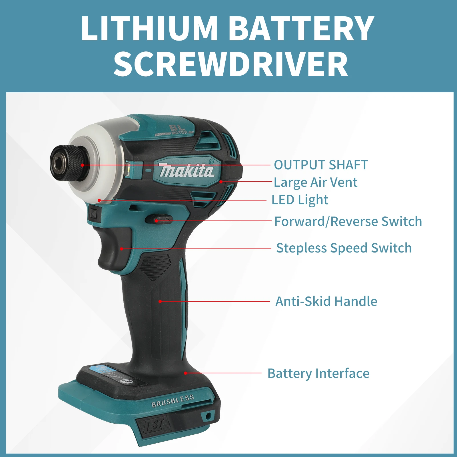 Furadeira de Impacto Elétrica  - Brushless Cordless Electric Drill 18V avaliação e preço